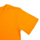 Футболка для мальчика, рост 122 см, цвет оранжевый CAK 6930 - Фото 3
