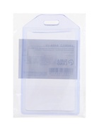 Бейдж - карман силиконовый, вертикальный, 54×90 мм - Фото 7