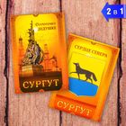 Магнит двусторонний «Сургут» (дорогому дедушке), 5.5 х 8 см - Фото 1