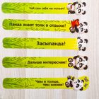 Закладки фигурные, картонные 5 шт «Возьми себе панду!» - Фото 2