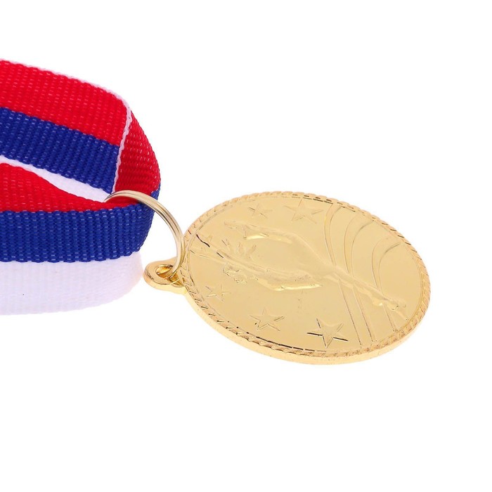 Медаль тематическая «Танцы одиночные», золото, d=3,5 см - фото 1906860128