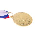 Медаль тематическая «Гимнастика», золото, d=3,5 см - фото 8323970