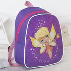Рюкзак детский, отдел на молнии, светоотражающая вставка, цвет фиолетовый - Фото 1