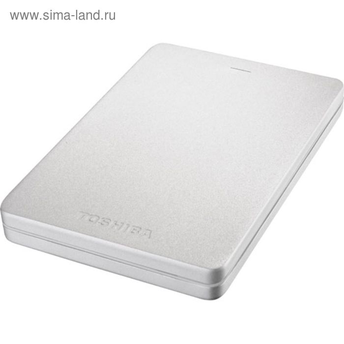 Внешний жесткий диск Toshiba USB 3.0 1 Тб HDTH310ES3AA Canvio Alu, цвет серебро - Фото 1