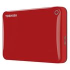 Внешний жесткий диск Toshiba USB 3.0 1 Тб HDTC810ER3AA Canvio Connect II, красный - Фото 2