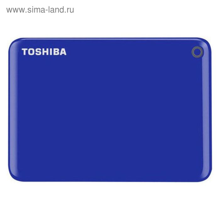 Внешний жесткий диск Toshiba USB 3.0 500 Гб HDTC805EL3AA Canvio Connect II, синий - Фото 1