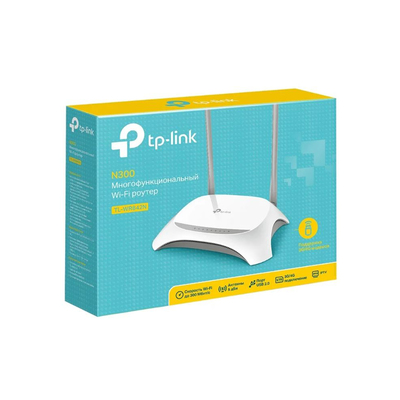 Wi-Fi роутер TP-Link TL-WR842N 300 Мбит/с 2T2R, 4 порта 100Mбит/с, 1 порт USB
