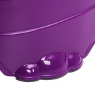 Горшок детский антискользящий «Бэйби-Комфорт» с крышкой, съёмная чаша, фиолетовый - Фото 11