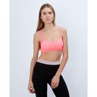 Топ спортивный с чашками ONLITOP Summer beach pink р-р S - Фото 1