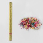 Хлопушка поворотная (конфетти, фольга, серпантин), цвета МИКС - Фото 2