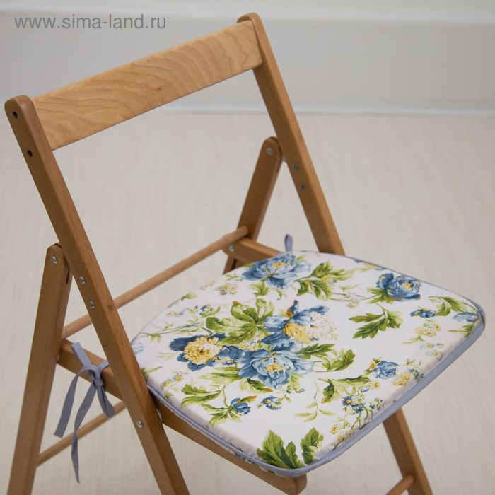 Подушка на стул «Весенняя»,41 х 36 х 3 см - Фото 1