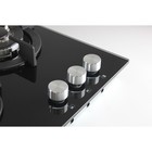 Варочная поверхность Lex GVG 430 BL, газовая, 3 конфорки, чёрная - Фото 3