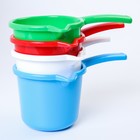 Ковш для купания и мытья головы,банный ковшик, хозяйственный 1,3 л, цвет МИКС - Фото 1