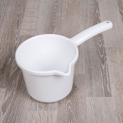Ковш с носиком 1,3 л, цвет белый