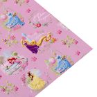 Бумага упаковочная глянцевая «С днём Рождения! Ты принцесса», 60х90 см, Принцессы - Фото 2