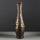Ваза керамическая "Грация", напольная, акрил, цветы, коричневая, 70 см, микс - Фото 6