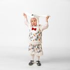 Карнавальный костюм «Зайчонок Плутишка», маска, жилет, шорты, размер 26, рост 104 см - фото 8554368