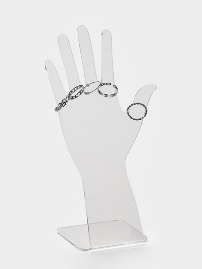 Подставка для украшений «Рука», 12×5×21 см, оргстекло 2 мм