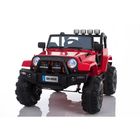 Электромобиль Jeep SH 888, цвет красный - Фото 2