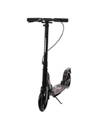 Самокат городской GRAFFITI Technology 200, складной, колёса PU 200 мм, ABEC 7, амортизатор задний, чёрный - Фото 6