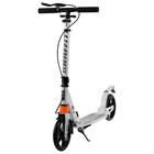 Самокат складной, колёса PU 200 мм, ABEC 7, амортизатор, цвет белый - Фото 2