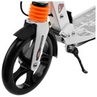 Самокат складной, колёса PU 200 мм, ABEC 7, амортизатор, цвет белый - Фото 4