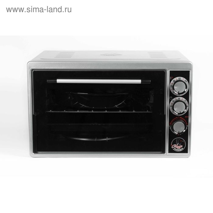 Мини-печь "Чудо Пекарь" ЭДБ-0123, объем 39 л, серебристый металлик - Фото 1