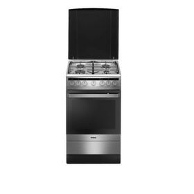 

Плита Hansa FCMX68021, комбинированная, 4 конфорки, 68 л, электрическая духовка, серая