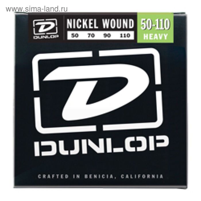 Струны для бас-гитары Dunlop DBN50110, Heavy, 50-110 - Фото 1