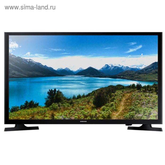 Телевизор Samsung UE32J4000AK, LED, 32", черный - Фото 1