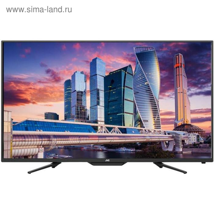 Телевизор JVC LT-32M355, 32", 1366x768, DVB-T2/T/C, 2xHDMI, 2xUSB, чёрный - Фото 1