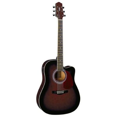 Акустическая гитара с вырезом Naranda DG220CE-WRS