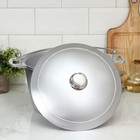 Котелок походный KUKMARA, 8 л, с крышкой, литой алюминий - Фото 3