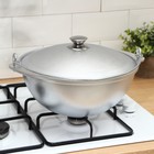 Котел походный, 4,5 л, алюминиевая крышка - Фото 5