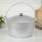 Котелок походный KUKMARA, 10 л, с крышкой, литой алюминий - Фото 2