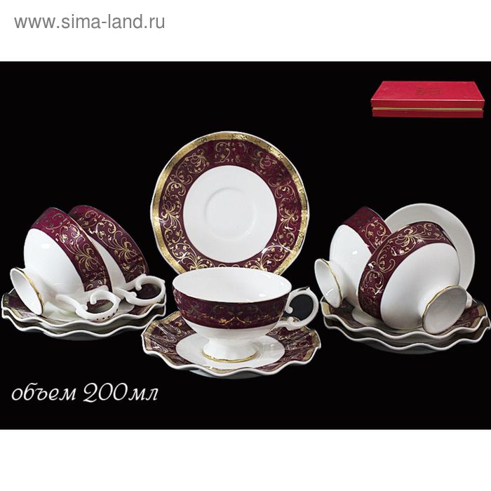 Чайный набор Lenardi «Великолепный век», 12 предметов - Фото 1