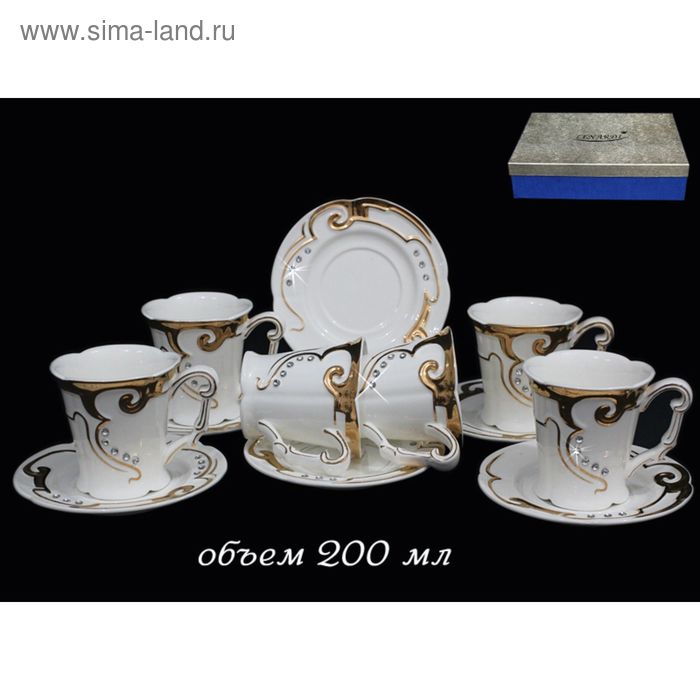 Чайный набор Lenardi «Восточный узор», 12 предметов - Фото 1