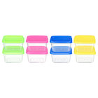 Контейнеры пищевые с крышками, для хранения детского питания, 8 шт., МИКС - Фото 3