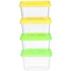Контейнеры пищевые с крышками, для хранения детского питания, 8 шт., МИКС - Фото 14
