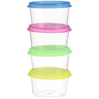 Набор контейнеров для хранения детского питания Крошка Я 8 шт., 50 мл., круглые, с крышками, МИКС - Фото 14