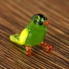 Сувенир стекло микро "Попугай" 1,3х1,8х1 см - Фото 2