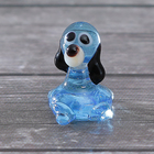 Сувенир стекло микро "Пес сидя" МИКС  1,2х1,2х1,3 см - Фото 2