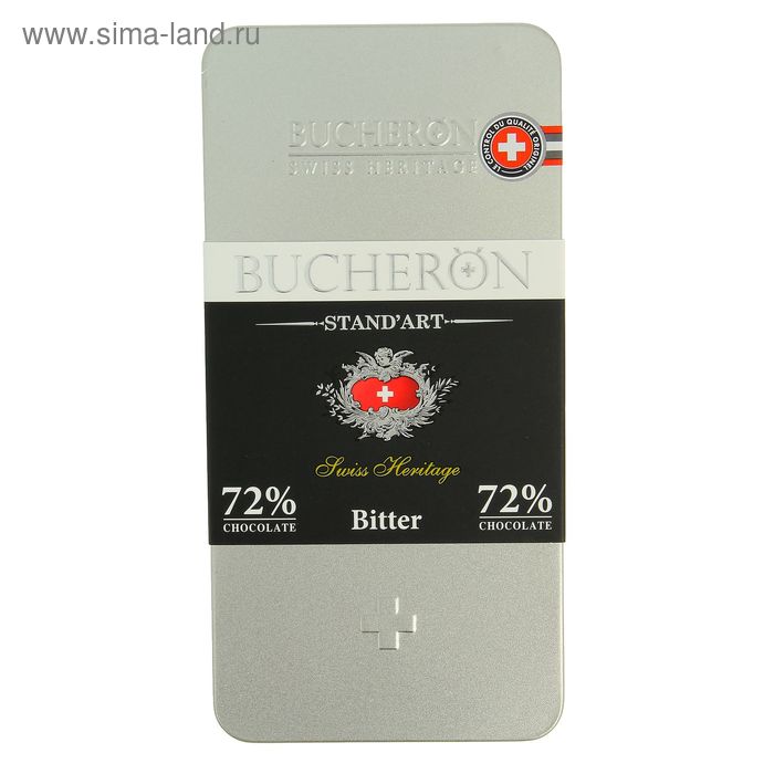 Шоколад горький Bucheron, 100 г - Фото 1