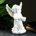 Фигура «Ангел с чашей» белый 19×19×33 см - Фото 3