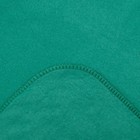 Плед флисовый 76х100 см, рис 303-зеленый, 280 гр/м полиэстер - Фото 3