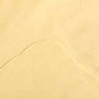 Плед флисовый 76х100 см, рис 312-нежно-желтый, 280 гр/м полиэстер - Фото 3