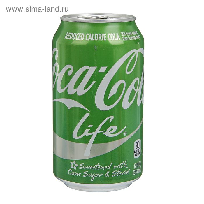 Напиток Coca-Cola Life 330 мл - Фото 1