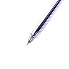 Ручка шариковая Flair Peach, узел-игла 0.7 мм, масляная основа, треугольный корпус, стержень синий - Фото 4