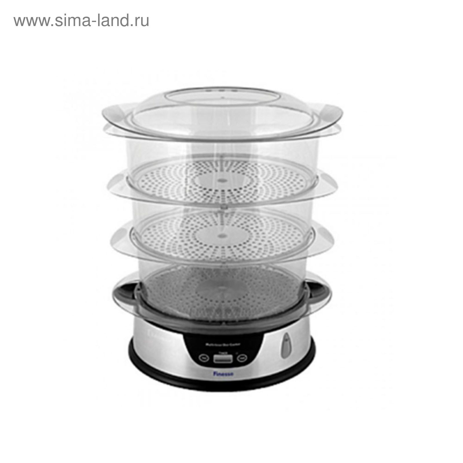 Пароварка Zauber X-570, электрическая, 700 Вт, 9 л, 3 яруса (2498791 ...