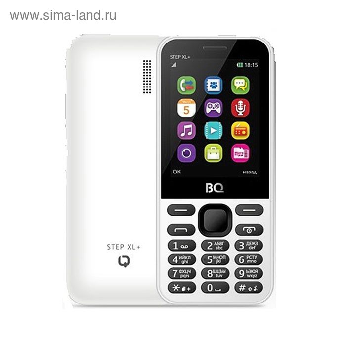 Сотовый телефон BQ M-2831 Step XL+ White, 2 sim, 32 Мб - Фото 1